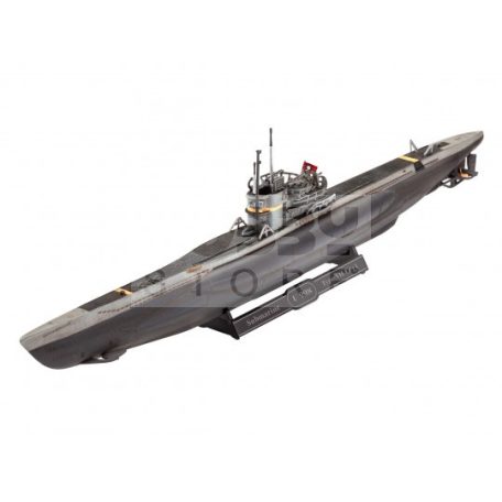 Revell Model Set German Submarine Type VII C/41 1:1200 tengeralattjáró makett 65154R