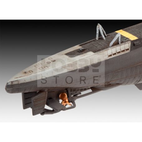 Revell Model Set German Submarine Type VII C/41 1:1200 tengeralattjáró makett 65154R