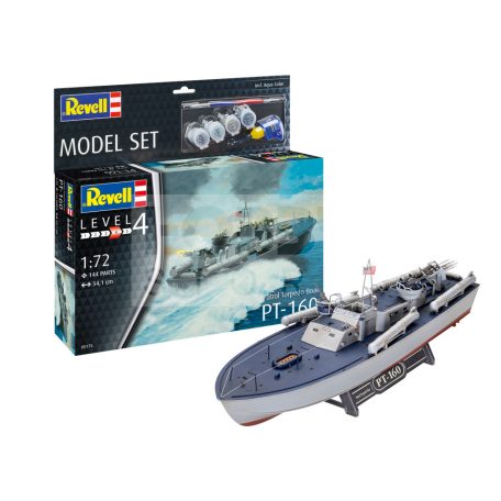 Revell Model Set Patrol Torpedo Boat PT-559 / PT-160 1:72 hajó makett 65175R