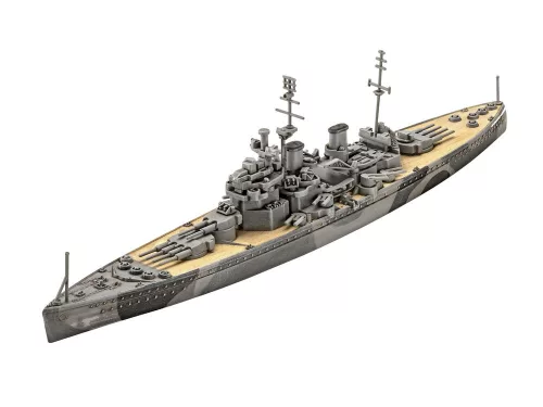 Revell Model Set HMS Duke of York – 1:1200 hadihajó makett