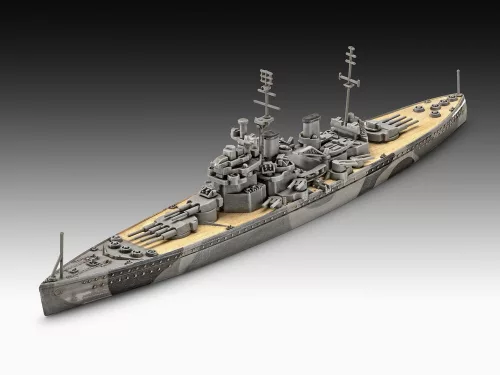 Revell Model Set HMS Duke of York – 1:1200 hadihajó makett