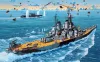 Revell Model Set USS New Jersey – 1:1200 hadihajó makett