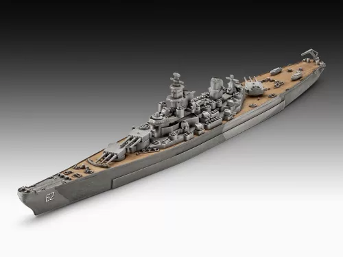 Revell Model Set USS New Jersey – 1:1200 hadihajó makett