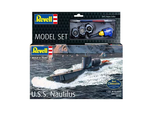 Revell Model Set U.S.S. Nautilus – 1:305 tengeralattjáró makett