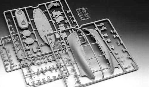 Revell Model Set KFK (Kriegsfischkutter) – 1:144 hadihajó makett