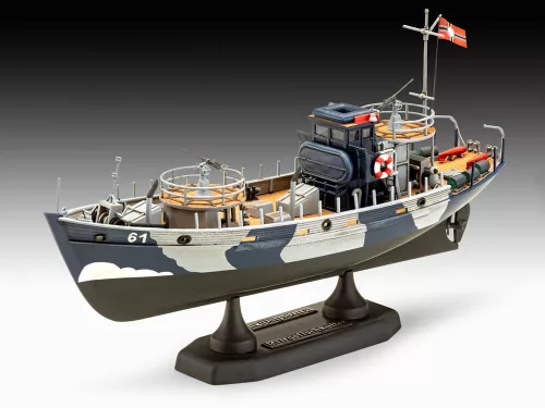 Revell Model Set KFK (Kriegsfischkutter) – 1:144 hadihajó makett