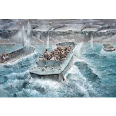 Italeri LCVP with U.S. INFANTRY 1:35 hajó makett 6524IT