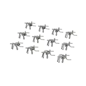   Eduard Accessories M2 Browning water cooled PRINT 1/350 - 3D nyomtatott részletező készlet