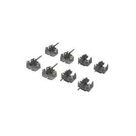   Eduard Accessories 5"/25 caliber gun Mk.10 PRINT - 3D nyomtatott részletező készlet