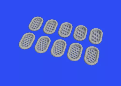 Eduard Accessories Carley float for 40 people - Type 1 PRINT - Carley mentőtutaj 40 fő részére, 1. típus – 3D nyomtatott
