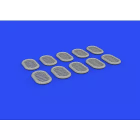   Eduard Accessories Carley float for 40 people - Type 2 PRINT - Carley mentőtutaj 40 fő részére, 2. típus – 3D nyomtatott
