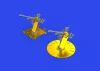 Eduard Accessories IJN Type 96 25mm AA gun (single) PRINT - 3D nyomtatott részletező készlet