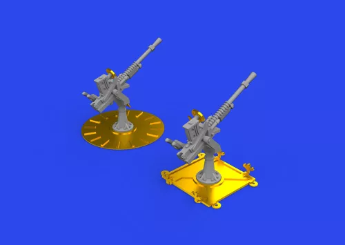 Eduard Accessories IJN Type 96 25mm AA gun (single) PRINT - 3D nyomtatott részletező készlet