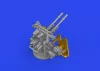 Eduard Accessories IJN Type 96 25mm AA gun (double) PRINT - 3D nyomtatott részletező készlet