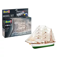 Revell Model Set Gorch Fock 1:350 hajó makett 65432R