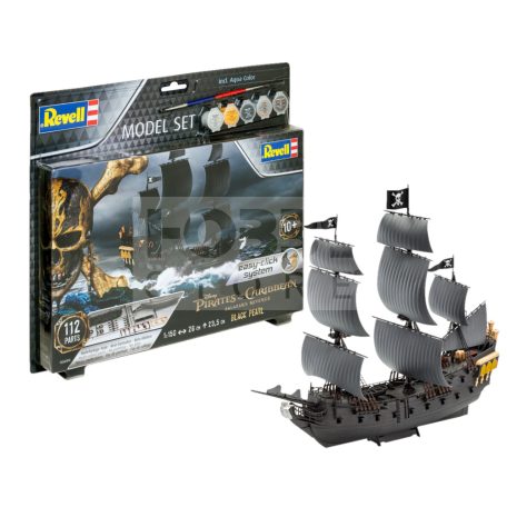 Revell Model Set Pirate Ship Black Pearl 1:150 hajó makett 65499R