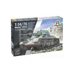 Italeri T-34/76 Model 1943 1:35 harcjármű makett 6570IT
