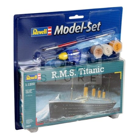 Revell Model Set R.M.S. Titanic 1:1200 hajó makett 65804R