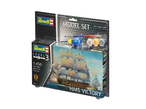 Revell Model Set HMS Victory – 1:450 vitorláshajó makett