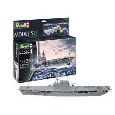 Revell Model Set USS Enterprise 1:1200 hajó makett 65824R