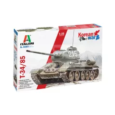 Italeri T-34/85 Korean War 1:35 harcjármű makett 6585IT