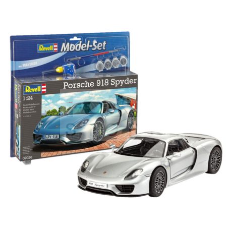 Revell Model Set Porsche 918 Spyder 1:24 autó makett 67026R