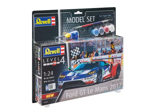 Revell Model Set Ford GT Le Mans 2017 – 1:24 versenyautó makett