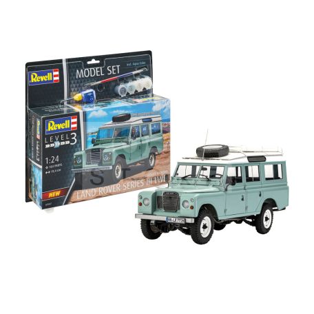 Revell Model Set Land Rover Series III 1:24 autó makett 67047R