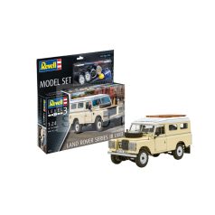   Revell Gift Set Land Rover Series III LWB 1:24 autó makett 67056R