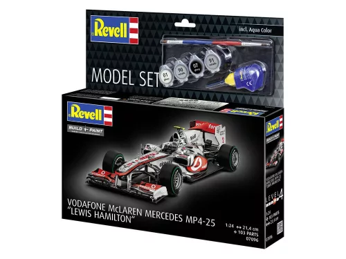 Revell Model Set Vodafone McLaren Mercedes MP4-25 L. Hamilton – 1:24 versenyautó makett