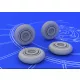 Eduard Accessories MiG-15 wheels for Eduard - kerékkészlet