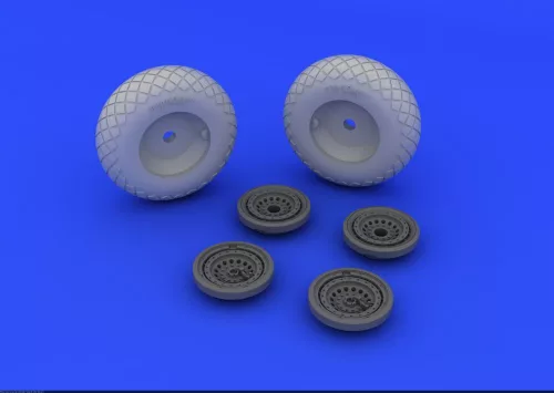 Eduard Accessories B-17G wheels - kerékkészlet