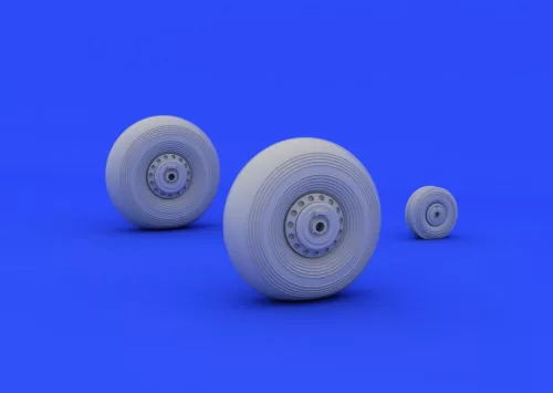Eduard Accessories Lancaster wheels for Airfix - kerékkészlet