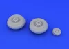 Eduard Accessories Lancaster wheels for Airfix - kerékkészlet