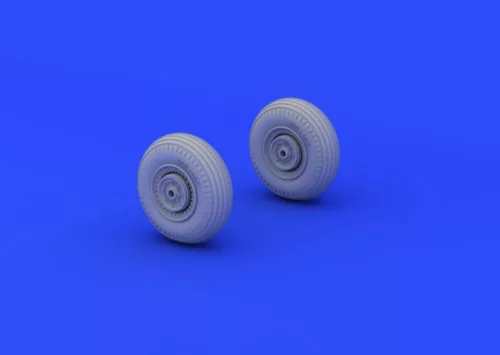 Eduard Accessories II-2 wheels for Tamiya - kerékkészlet