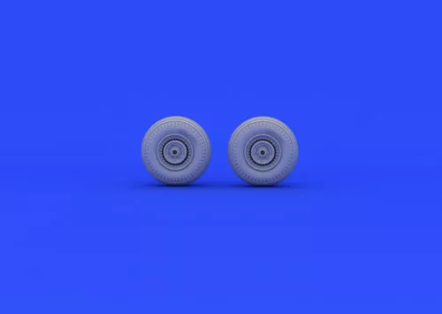 Eduard Accessories II-2 wheels for Tamiya - kerékkészlet