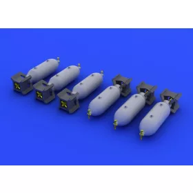   Eduard Accessories US 250Ib bombs - US 250Ib bomba – bombafegyverzet-készlet