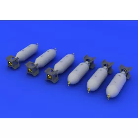   Eduard Accessories US 500Ib bombs - US 500Ib bomba – bombafegyverzet-készlet