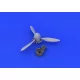 Eduard Accessories Fw 190A propeller for Eduard - Fw 190A légcsavar