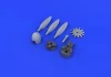Eduard Accessories Fw 190A propeller for Eduard - Fw 190A légcsavar
