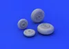 Eduard Accessories MiG-29 wheels for Trumpeter - kerékkészlet