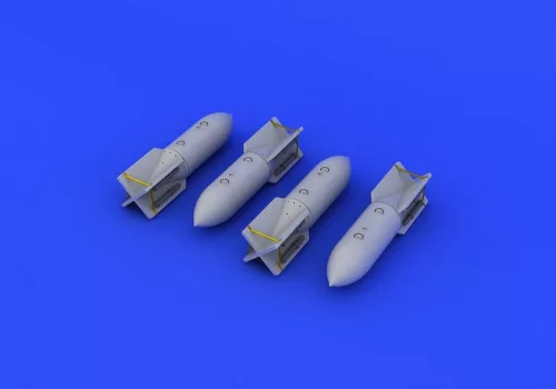 Eduard Accessories SC 250 German WWII bombs - SC 250 német II. világháborús bomba – bombafegyverzet-készlet
