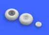 Eduard Accessories B-17G wheels for Airfix - kerékkészlet