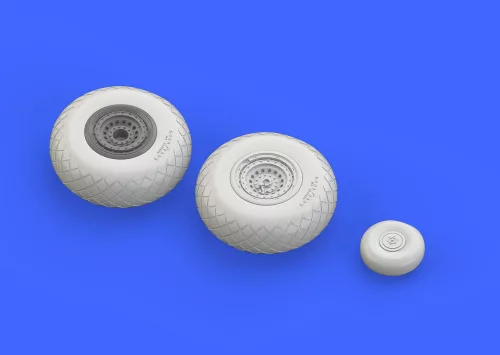 Eduard Accessories B-17G wheels for Airfix - kerékkészlet