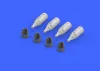 Eduard Accessories UB-32A-24 rocket pods for Mi-24 f.Eduard - UB-32A-24 rakétakonténerek – fegyverzetkiegészítő Mi-24-hez
