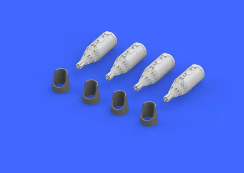 Eduard Accessories UB-32A-24 rocket pods for Mi-24 f.Eduard - UB-32A-24 rakétakonténerek – fegyverzetkiegészítő Mi-24-hez