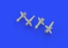 Eduard Accessories Falanga 9M17P missiles - Falanga 9M17P rakéták – fegyverzetkiegészítő