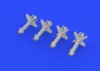 Eduard Accessories Falanga 9M17P missiles - Falanga 9M17P rakéták – fegyverzetkiegészítő