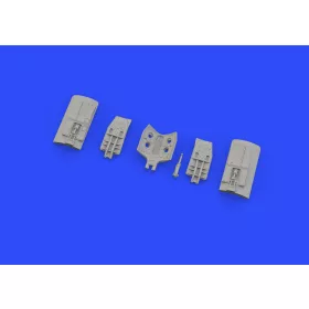   Eduard Accessories MiG-21MF airbrakes for Eduard - MiG-21MF légfékek – kormányfelület-részletező készlet