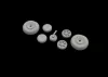 Eduard P-47D wheels for Tamiya – kerékkészlet